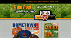 Desktop Screenshot of goalpostdickson.com